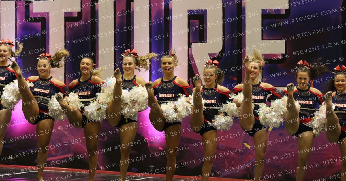Newcastle Northern Angels University Dance Pom · FC Circus Spectacular