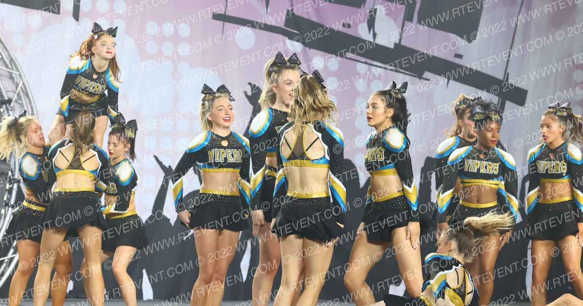 East Mississippi Cheer Vipers · DEEP SOUTH KINGS OF ROCK CLASSIC