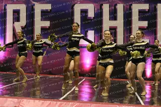 Sheffield Sabrecats Pom Cheerleading University Dance Pom