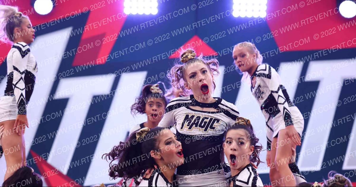 Magic Cheerleading Golden Girls · MAC Wildwood Grand Nationals