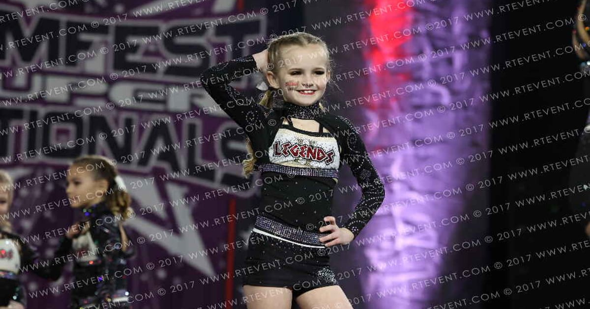 Legends Cheer Academy II Green Hearts · JAMFest Cheer Super Nationals