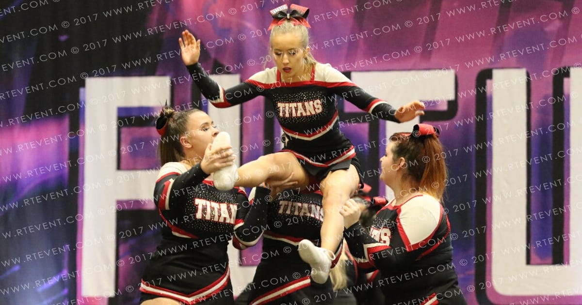 Leeds Trinity Titans University Non Tumbling Level 2 Non Tumbling · FC Circus Spectacular
