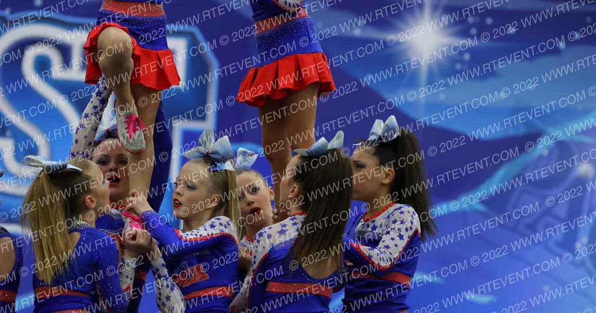 Patriot Cheer Dark Stars · PacWest Utah Challenge