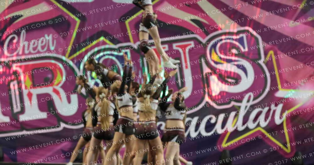Yorkshire Martyrs Cheerleading and Dance School Black Eclipse · FC Circus Spectacular