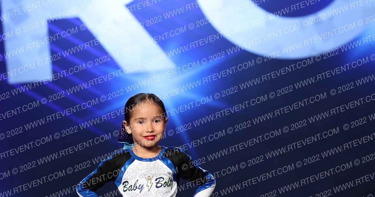 Royal Storm Elite Cheer Baby BOLTZ · Vegas Crown