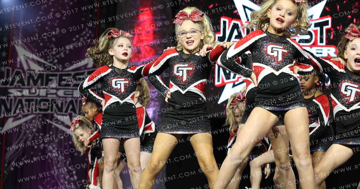 GymTyme All-Stars Lemon Drops · JAMFest Cheer Super Nationals
