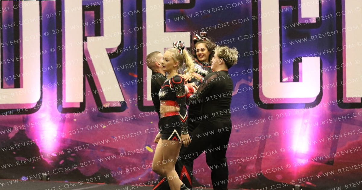 Northern Vipers Senior Coed Level 3 Stunt Group · FC Circus Spectacular