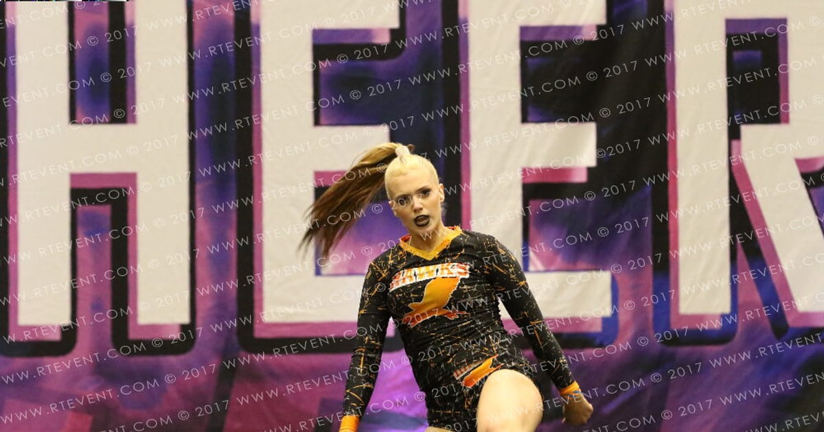 Hartlepool Hawks Cheerleading Academy Ella Williams · FC Circus Spectacular