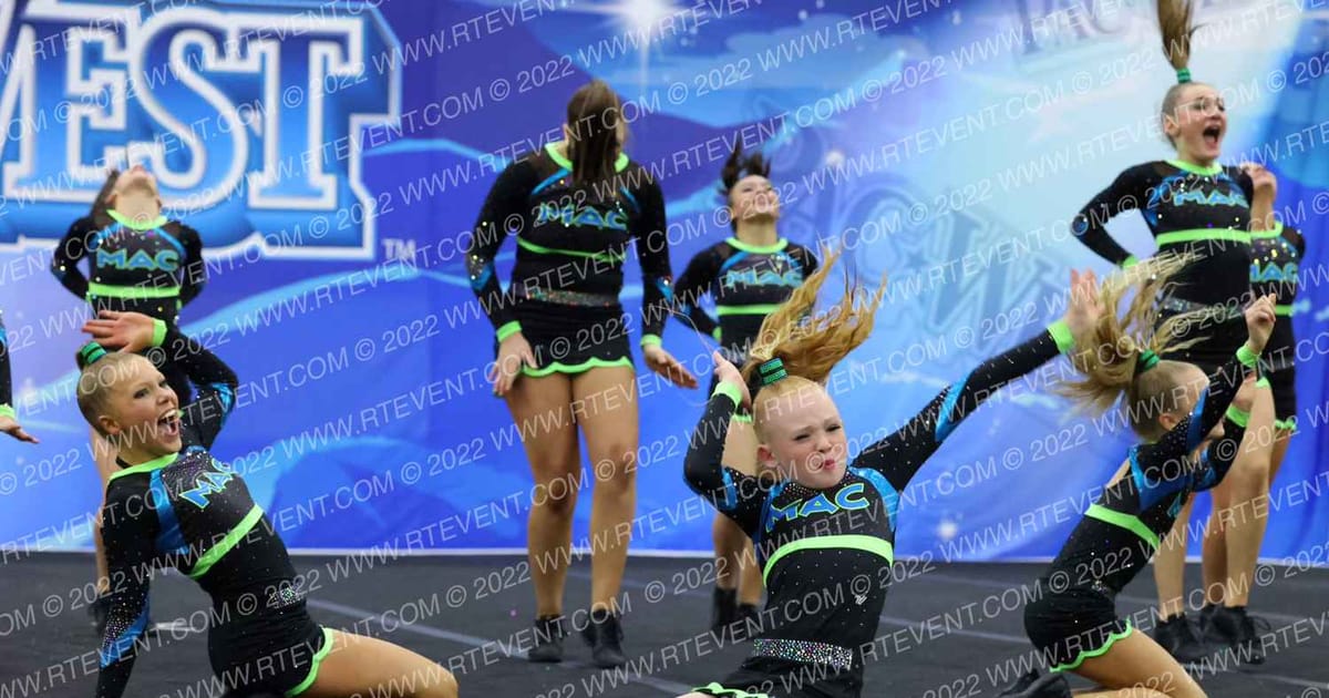 Madison All Star Cheer MAC grenades · PacWest Utah Challenge