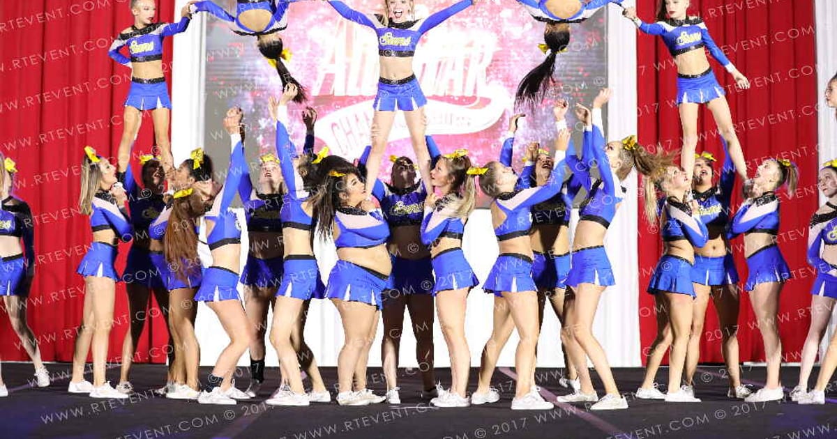 Cheer Central Suns Golden Girls · Aurora Grand Nationals
