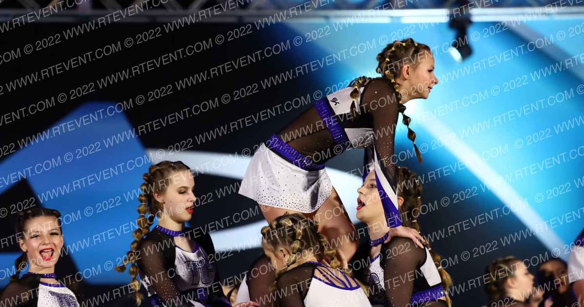 Tumble Cheer Fuzion Cobalt · Athletic Championships Kansas City Nationals