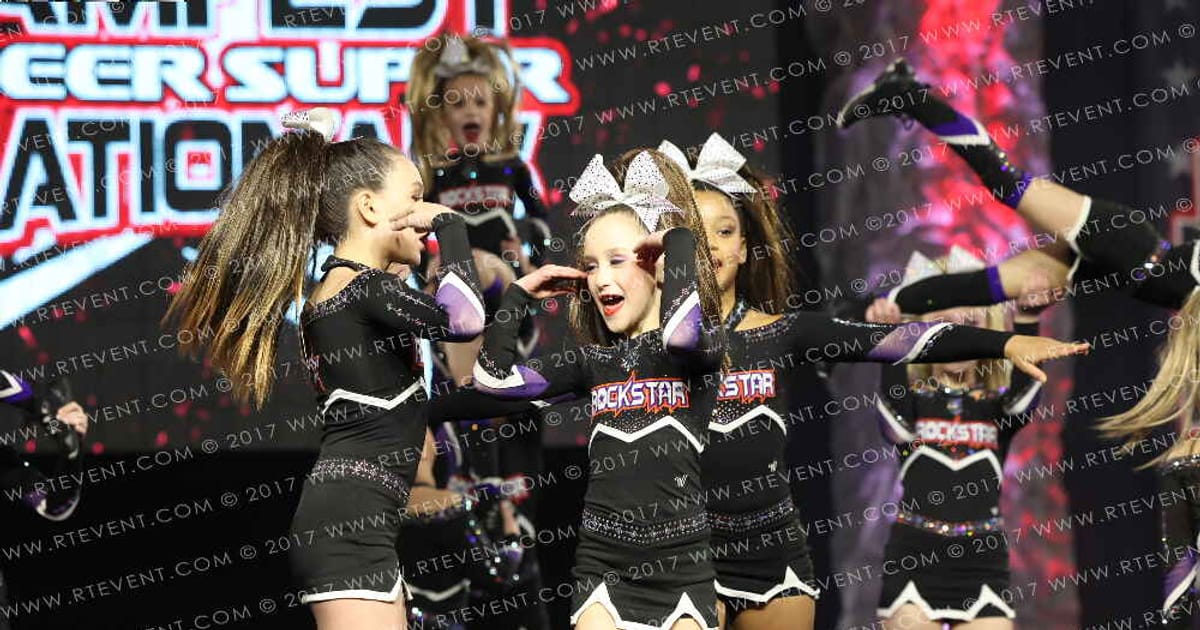 Rockstar Cheer Pittsburgh Mini Models · JAMFest Cheer Super Nationals