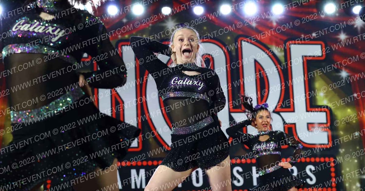 Elite Galaxy Cheer Comets · Encore Concord Showdown
