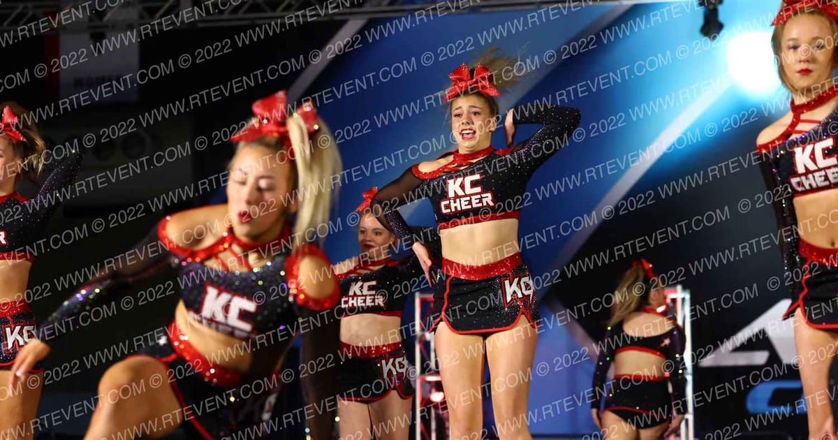 KC Cheer FAB FOUR · Athletic Championships Kansas City Nationals