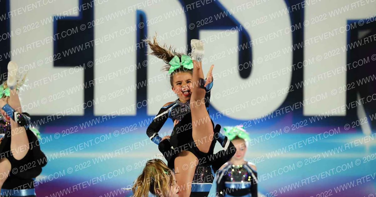 Eagles Elite Cheerleading Glow · CHEERSPORT Atlanta Classic