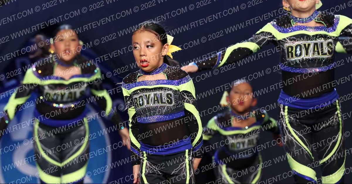 Royal Storm Elite Cheer Luna · Vegas Crown