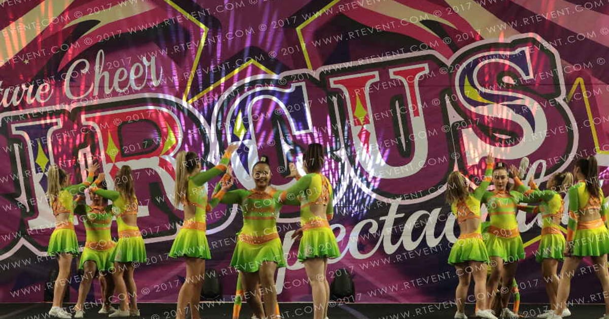 Hartlepool Hawks Cheerleading Academy CRU2H · FC Circus Spectacular