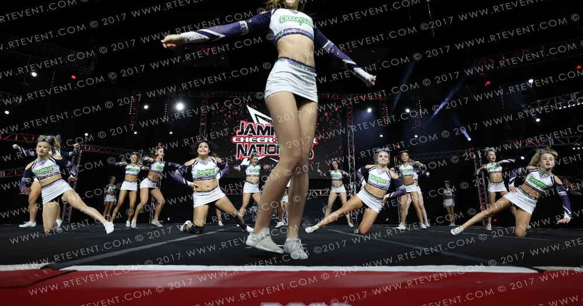 CheerVille Athletics HV Queen of Hearts · JAMFest Cheer Super Nationals
