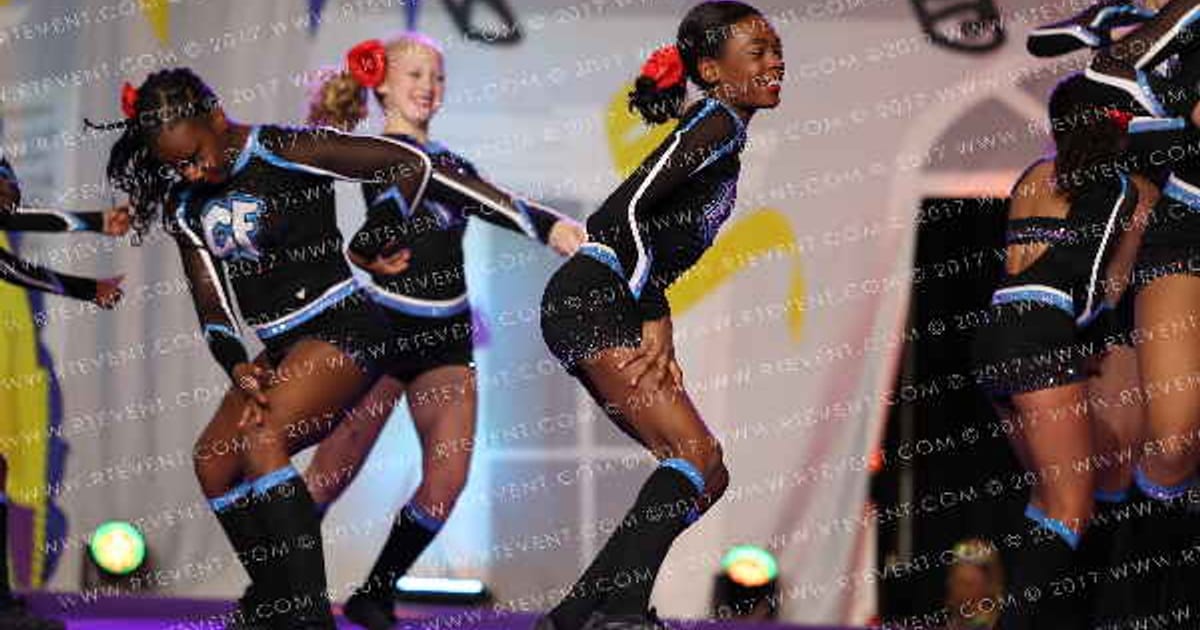 Louisiana Cheer Force Ruby Red · New Orleans Grand Nationals DIDII
