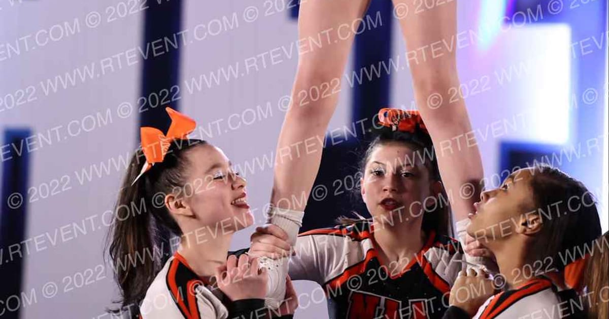 Northampton Athletic Association Orange Krush · CHEERSPORT Reading Classic