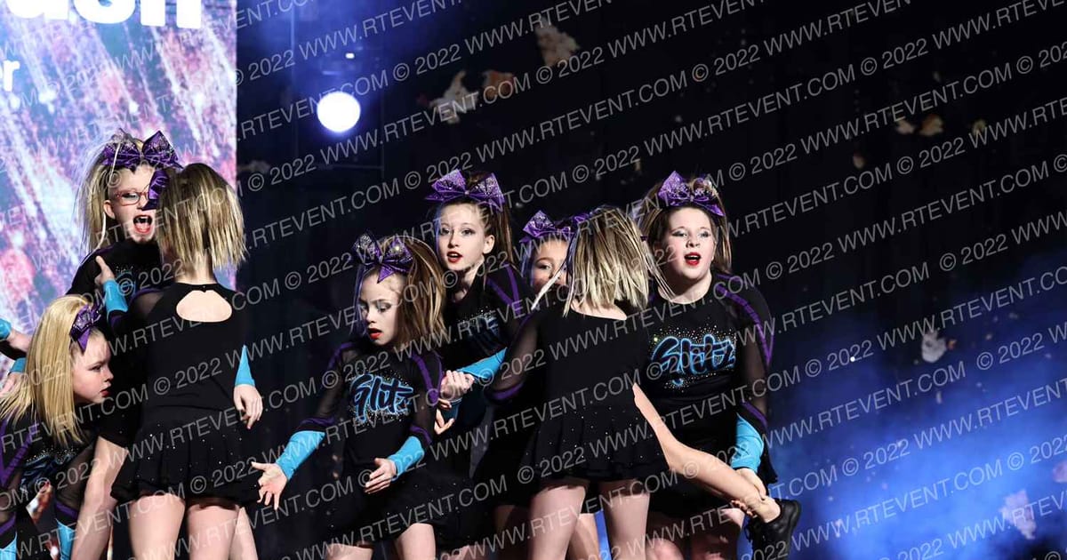 Glitz Allstar Cheer Purple Crush · Gold Rush Chicago