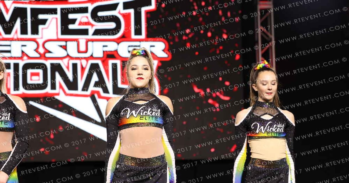 Wicked Elite Dark Angels · JAMFest Cheer Super Nationals