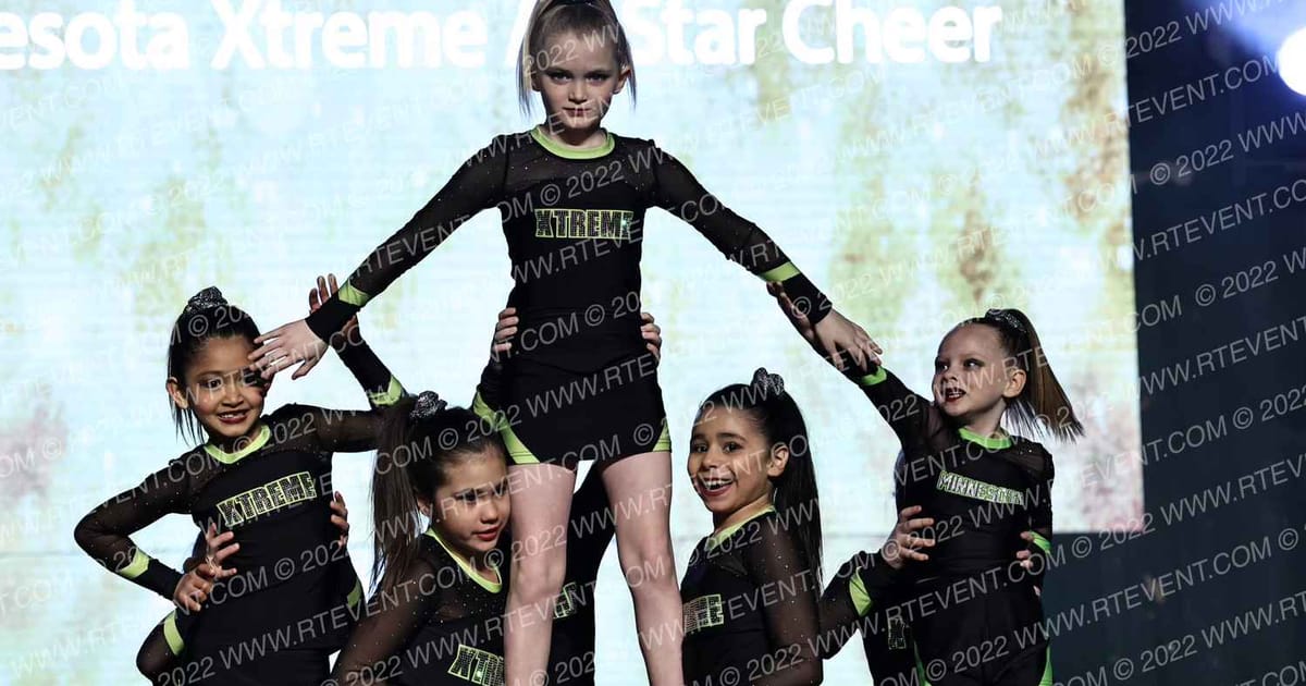 Minnesota Xtreme All Star Cheer Hydrogen · Gold Rush Chicago
