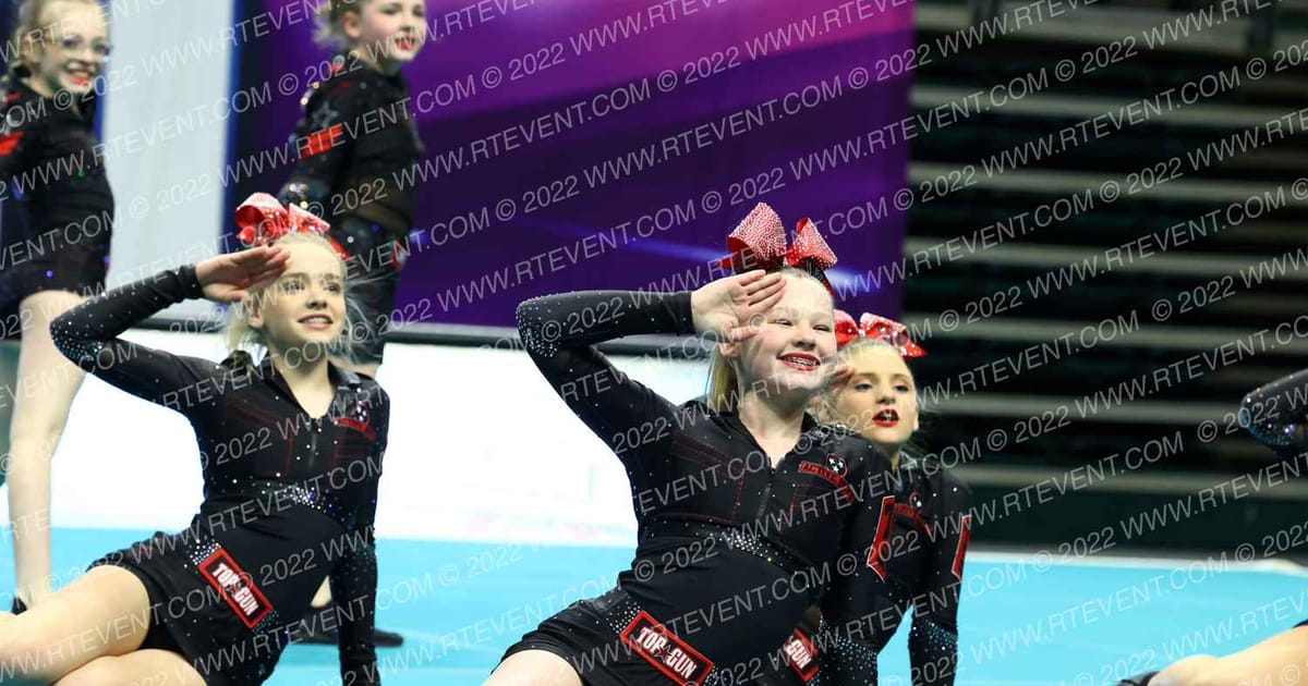 Top Gun Cheerleading Academy Gamblers · CHEERSPORT Charlotte