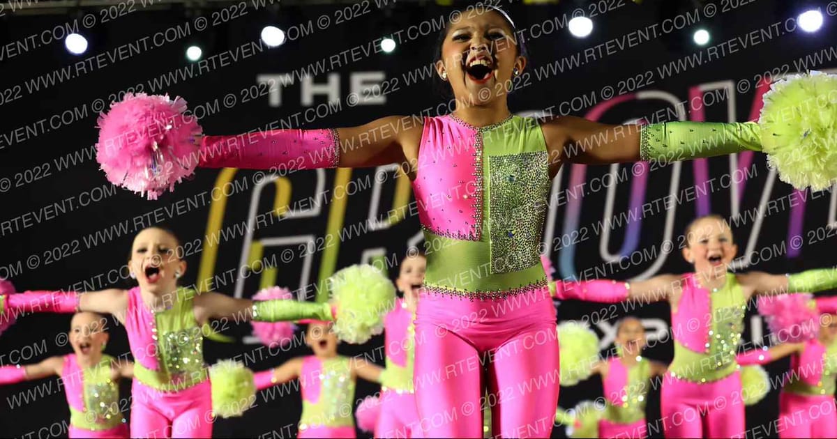 Dancin Bluebonnets Mini Elite Large Pom · The Groove Dance Grand Nationals