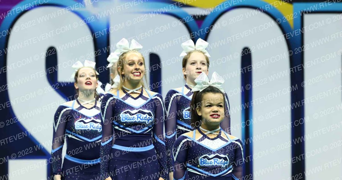 Blue Ridge Cheer Company Miss Indigo · CHEERSPORT Charlotte