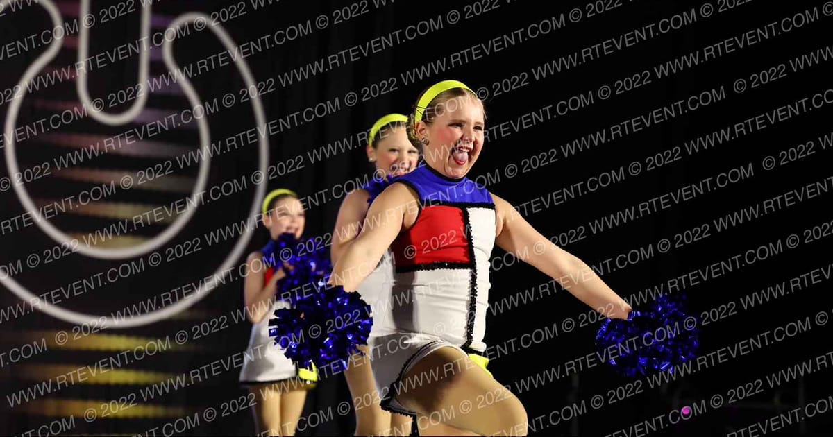 Rainbow Dance Academy MINI PREP POM · The Groove Dance Grand Nationals