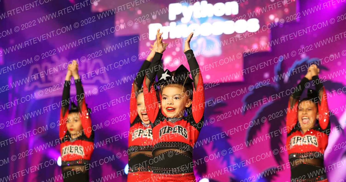 Stars Vipers San Antonio Python Princesses · Aloha Grand Nationals