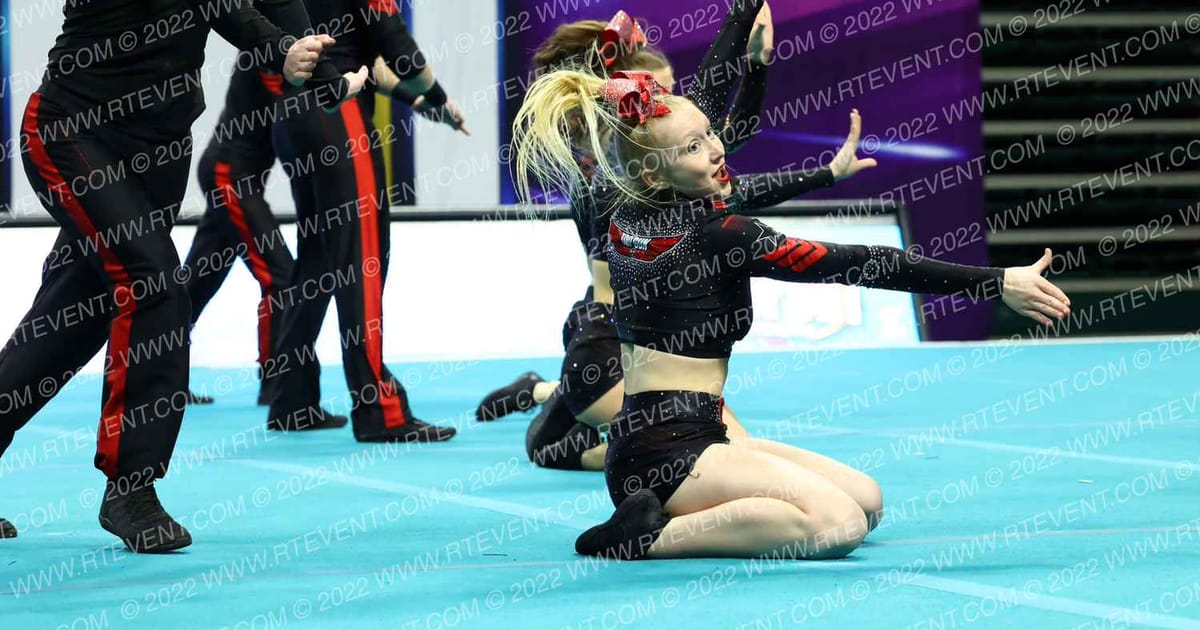 Top Gun Cheerleading Academy Black Knights · CHEERSPORT Charlotte
