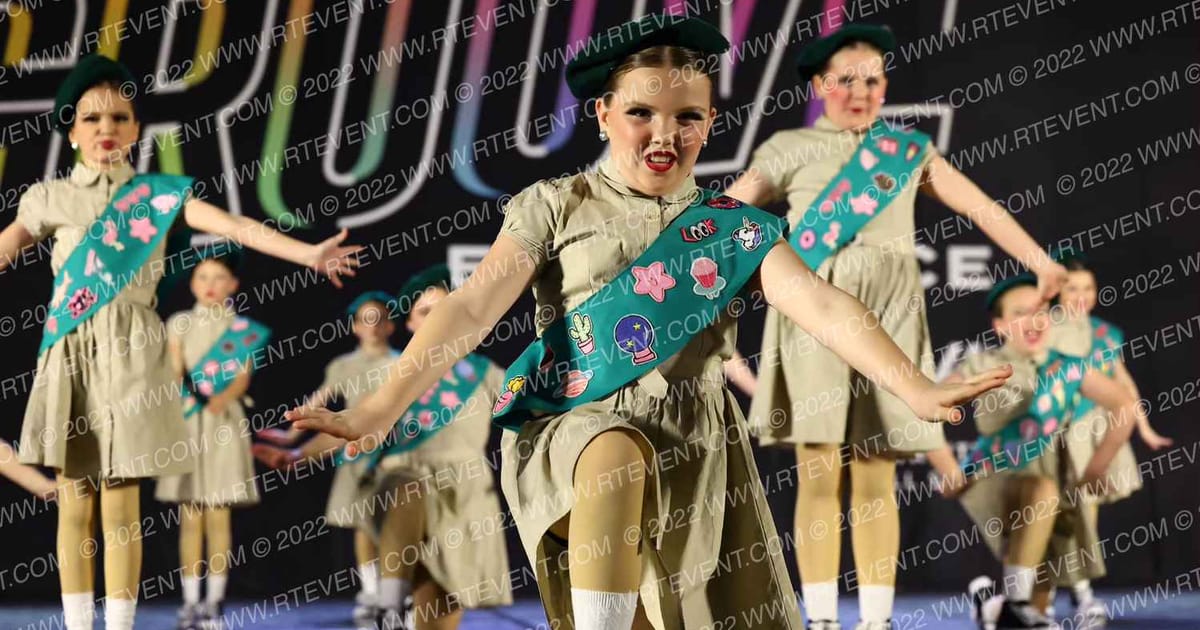 Rainbow Dance Academy MINI HIP HOP · The Groove Dance Grand Nationals