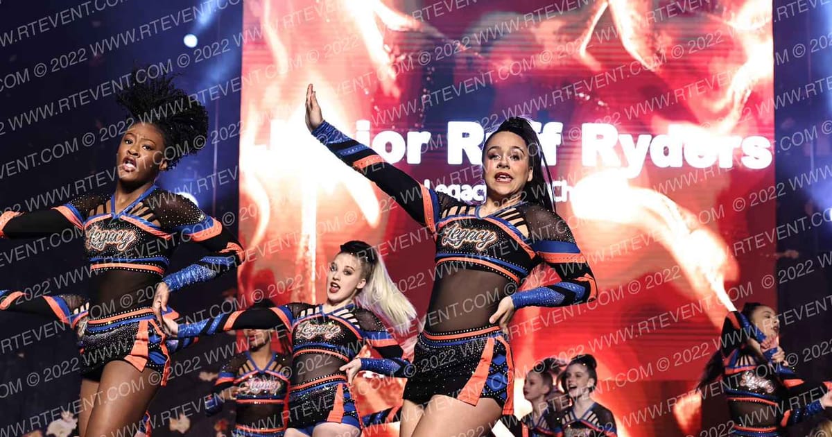Legacy Elite Cheer Junior Ruff Ryders · Gold Rush Chicago