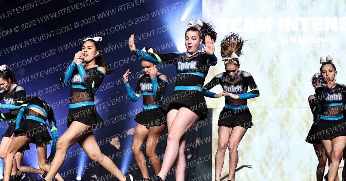 Spirit All Stars TEAM INTENSITY · Gold Rush Chicago