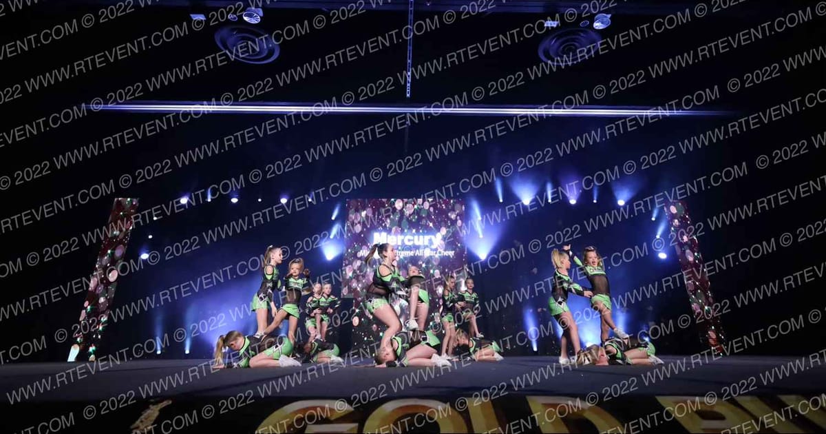 Minnesota Xtreme All Star Cheer Mercury · Gold Rush Chicago