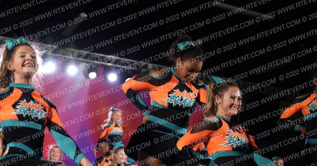 Bama Blaze Cheer Heat · The American Royale Sevierville Nationals DIDII