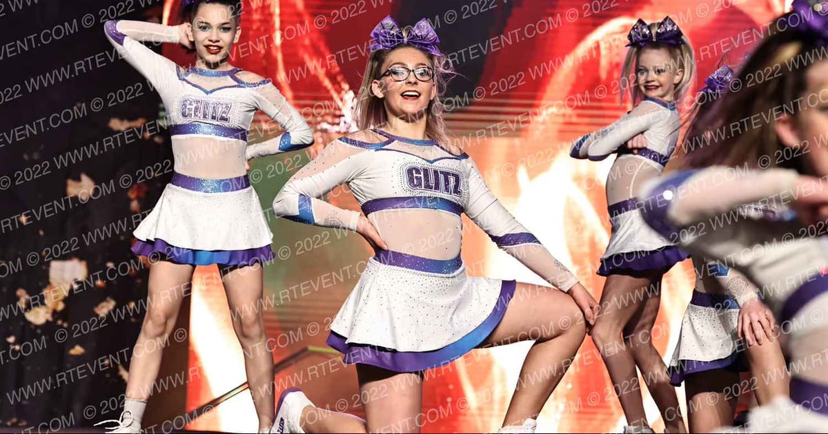 Glitz Allstar Cheer Lady Aces · Gold Rush Chicago
