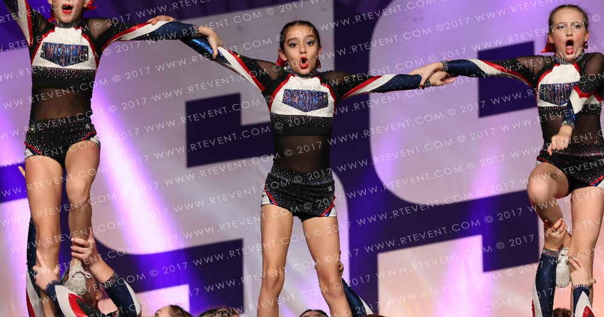 American Cheer JR BLUE · GSSA Bakersfield