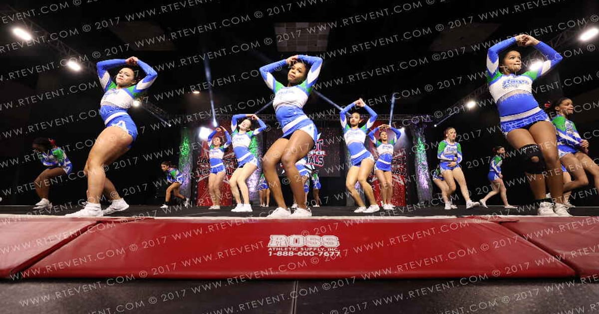 The Stingray All Stars Scarlet · JAMFest Cheer Super Nationals