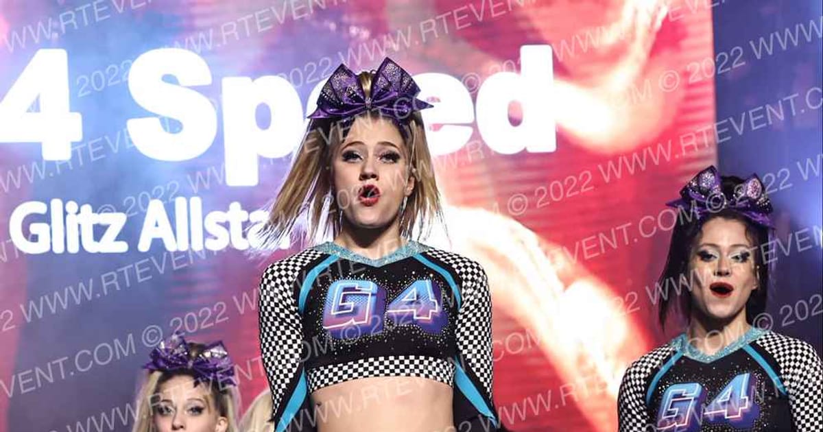 Glitz Allstar Cheer G4 Speed · Gold Rush Chicago