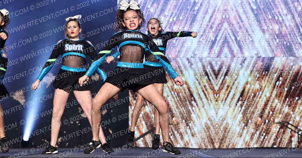 Spirit All Stars TEAM INSPIRE · Gold Rush Chicago