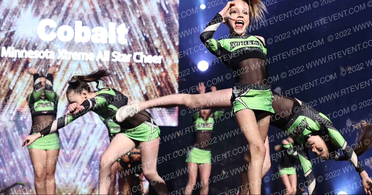 Minnesota Xtreme All Star Cheer Cobalt · Gold Rush Chicago