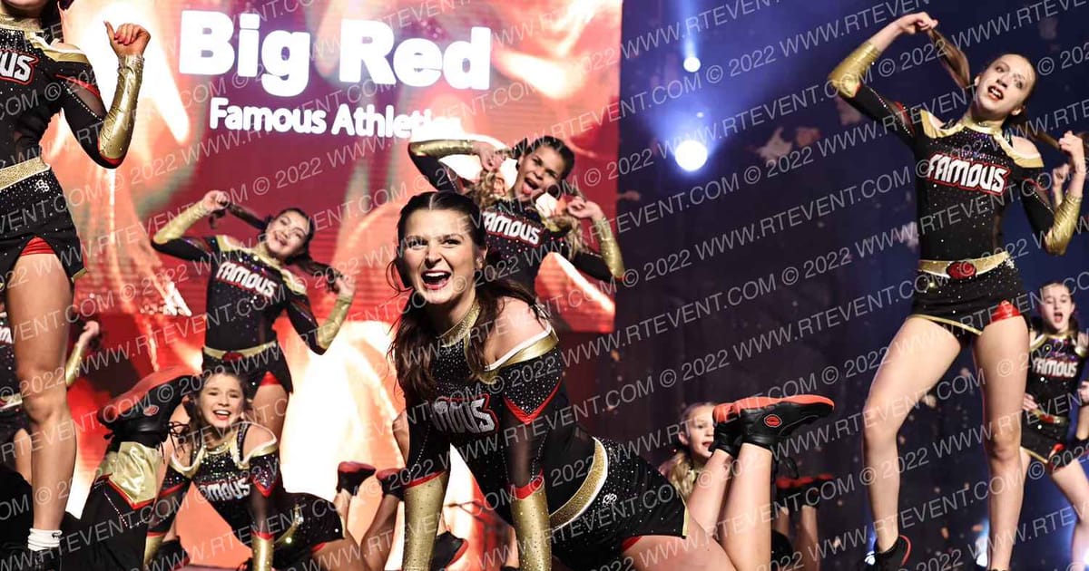 Famous Athletics Big Red · Gold Rush Chicago
