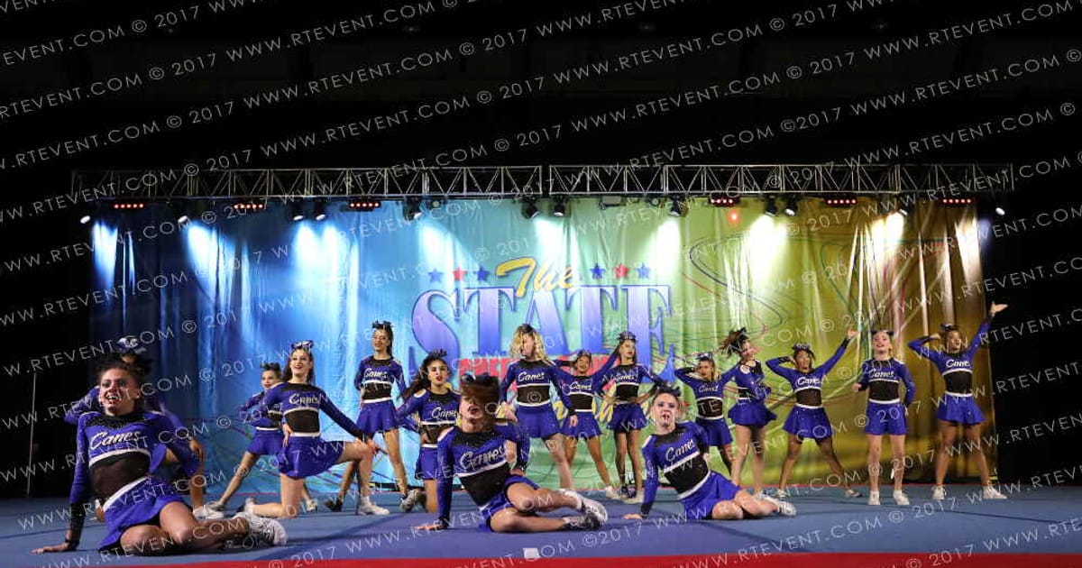 Flip City All Stars Lady Canes · The STATE Daytona Beach Nationals DIDII
