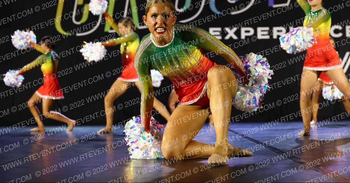 Peach State All Stars Senior Peaches Small Pom · The Groove Dance Grand Nationals