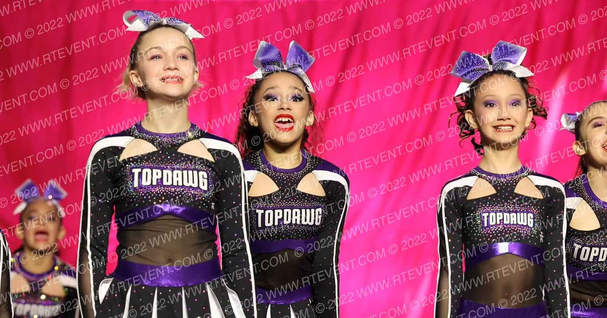 Top Dawg Cheer & Tumbling Wolf Pack · ACP Texas State Showdown