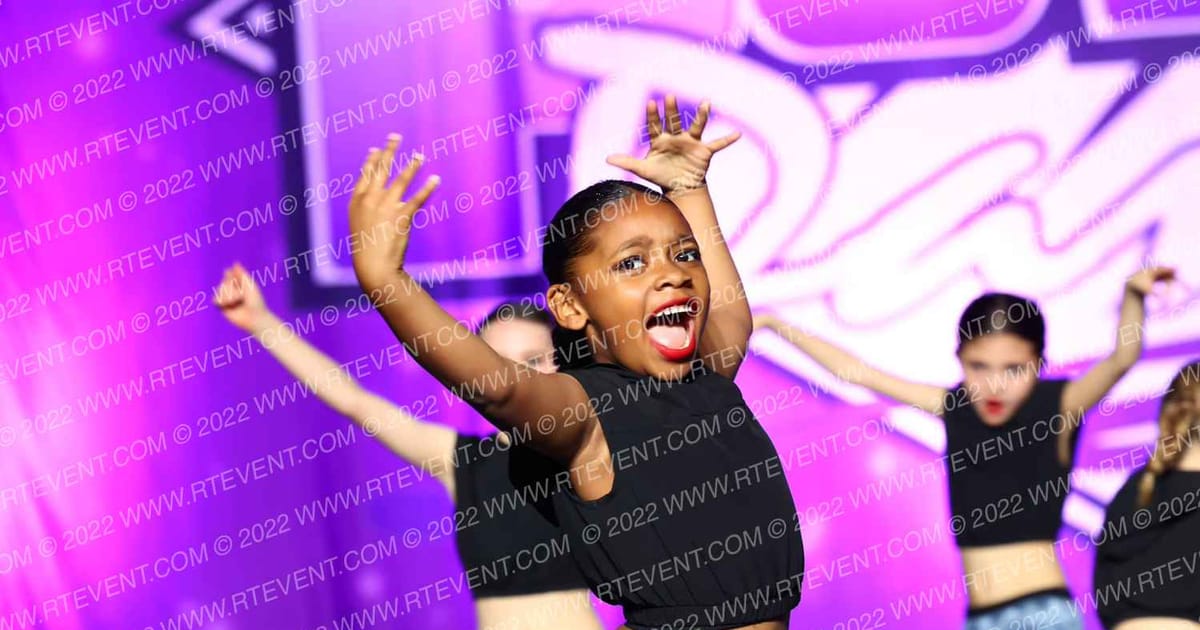 Raevin Dance Factory DFE Tiny Hip Hop · ACP Power Dance Grand Nationals