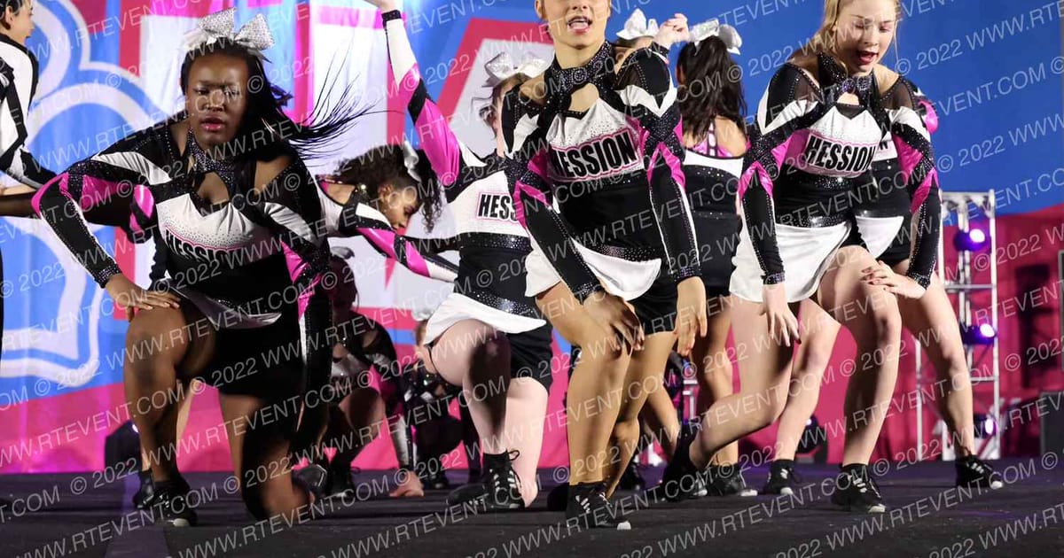Hession Cheer Academy Pink Dynamite · Aloha Indy Showdown